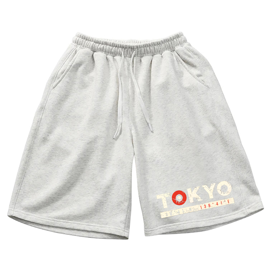 Retro Tokyo Cotton Casual Shorts