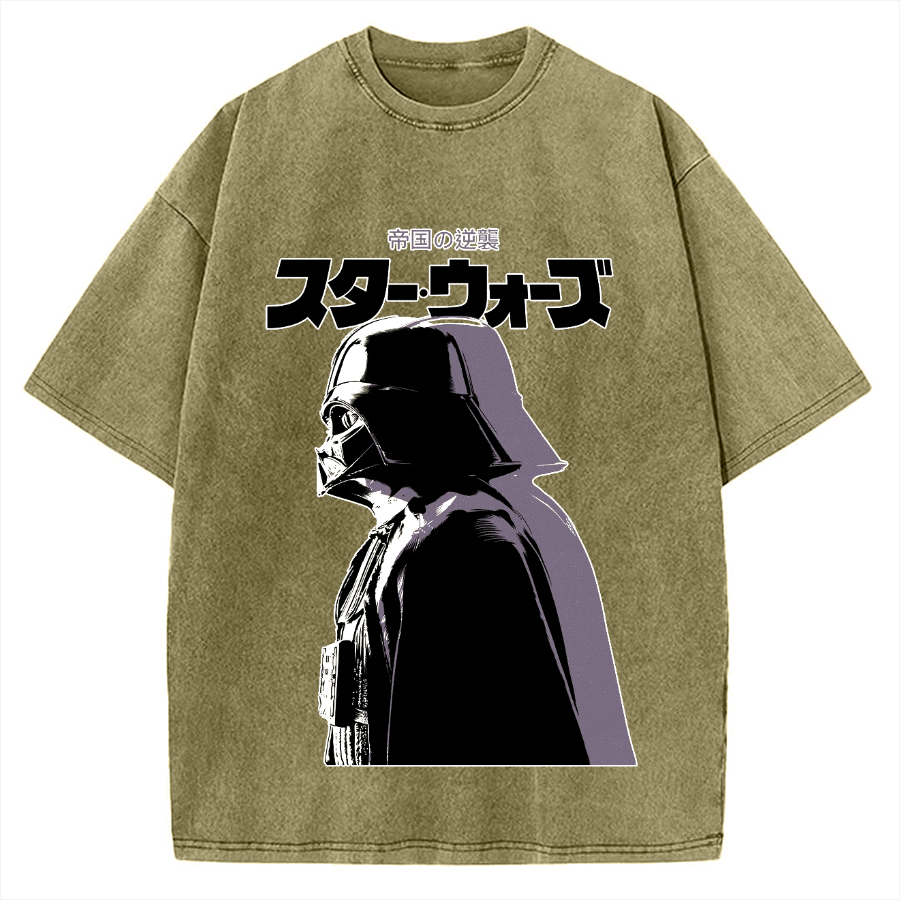 Darth Vader Episode V The Empire Strikes Back Vintage Washed T-shirt