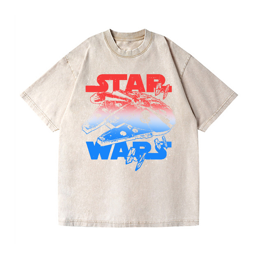 Star Wars Vintage Wash Japanese Design T-Shirt