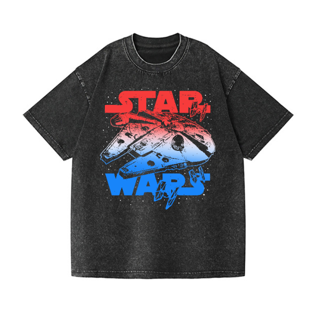 Star Wars Vintage Wash Japanese Design T-Shirt