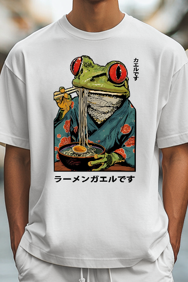 Frog Ramen Japanese Style Classic Tee