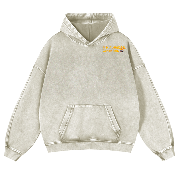 Canon Vintage Washed Cotton Back Art Hoodie