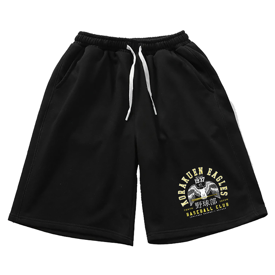 korakuen Eagles Cotton Casual Shorts