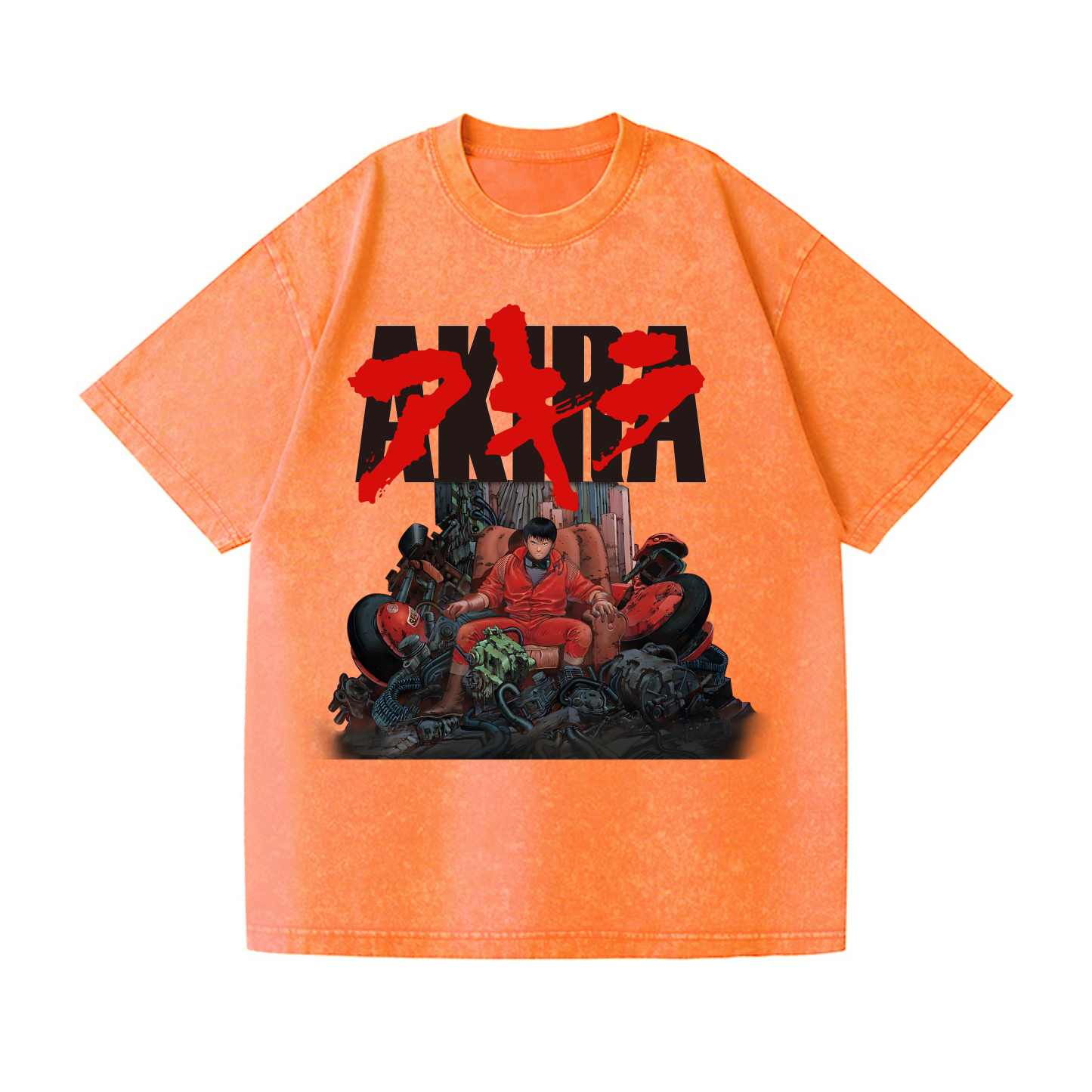 Akira Vintage Wash Japanese Design T-Shirt