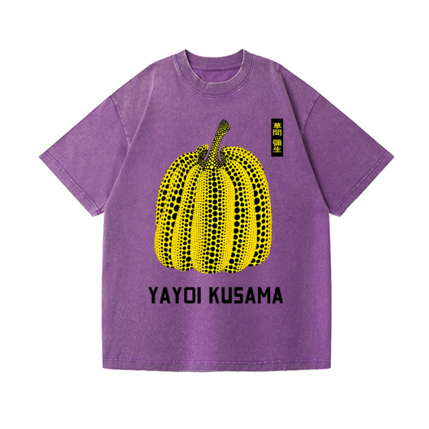 Yayoi Kusama  Vintage Wash Japanese Design T-Shirt
