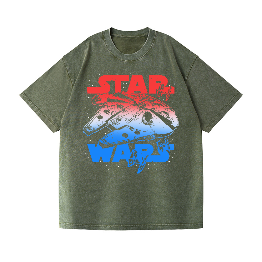Star Wars Vintage Wash Japanese Design T-Shirt