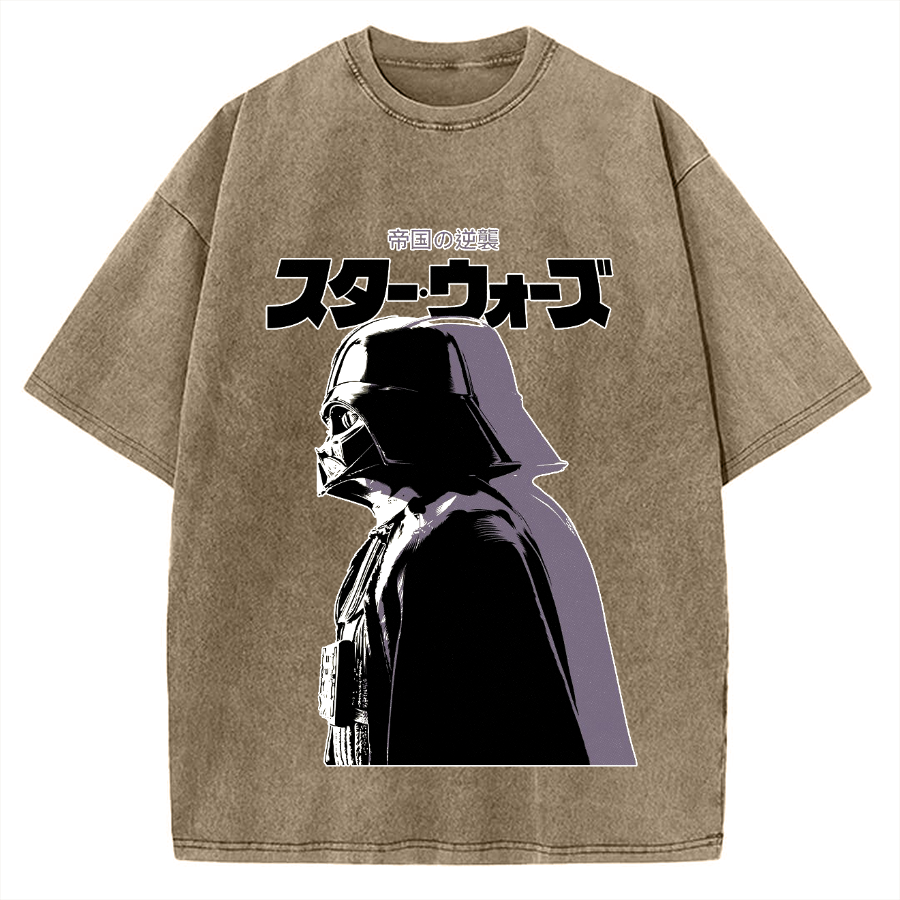 Darth Vader Episode V The Empire Strikes Back Vintage Washed T-shirt