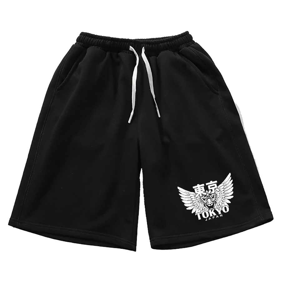 Tokyo, Japan Cotton Casual Shorts