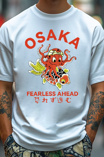 Osaka Octopus Japanese Style Classic Tee