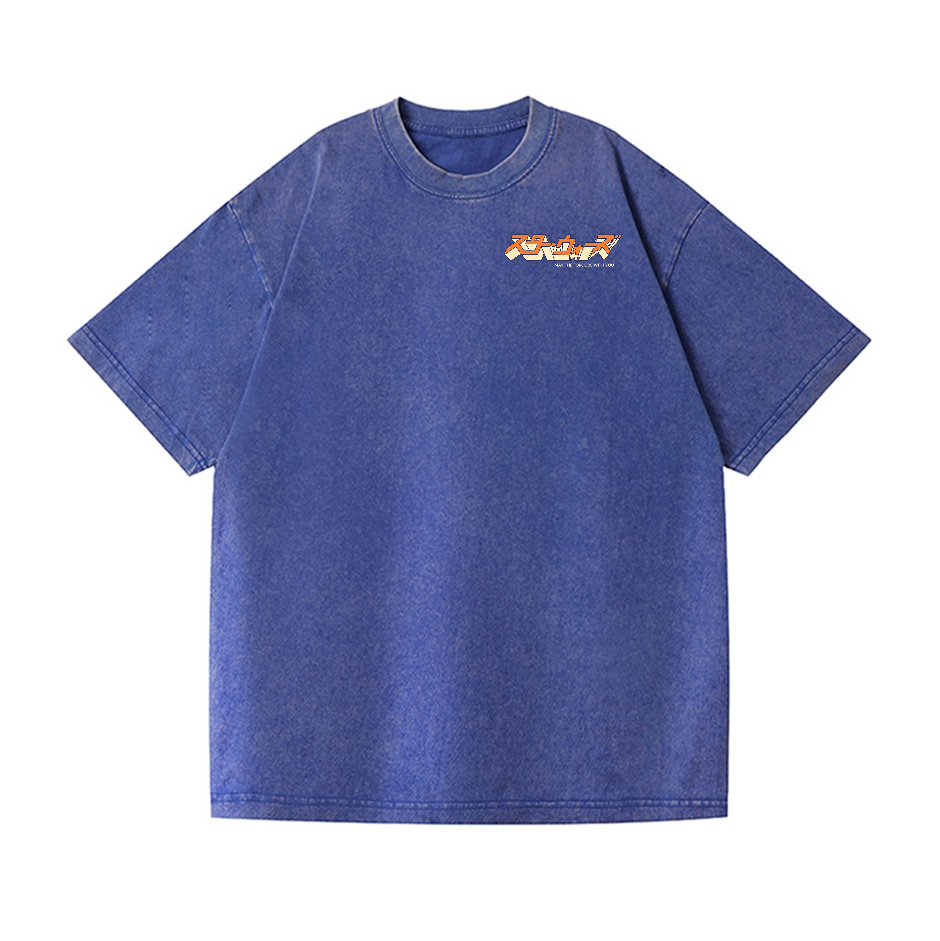 Star Wars Vintage Wash Japanese Design Back Art T-Shirt