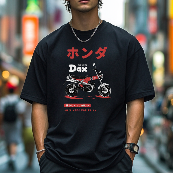 Motorcycle Japanese Style Classic Tee