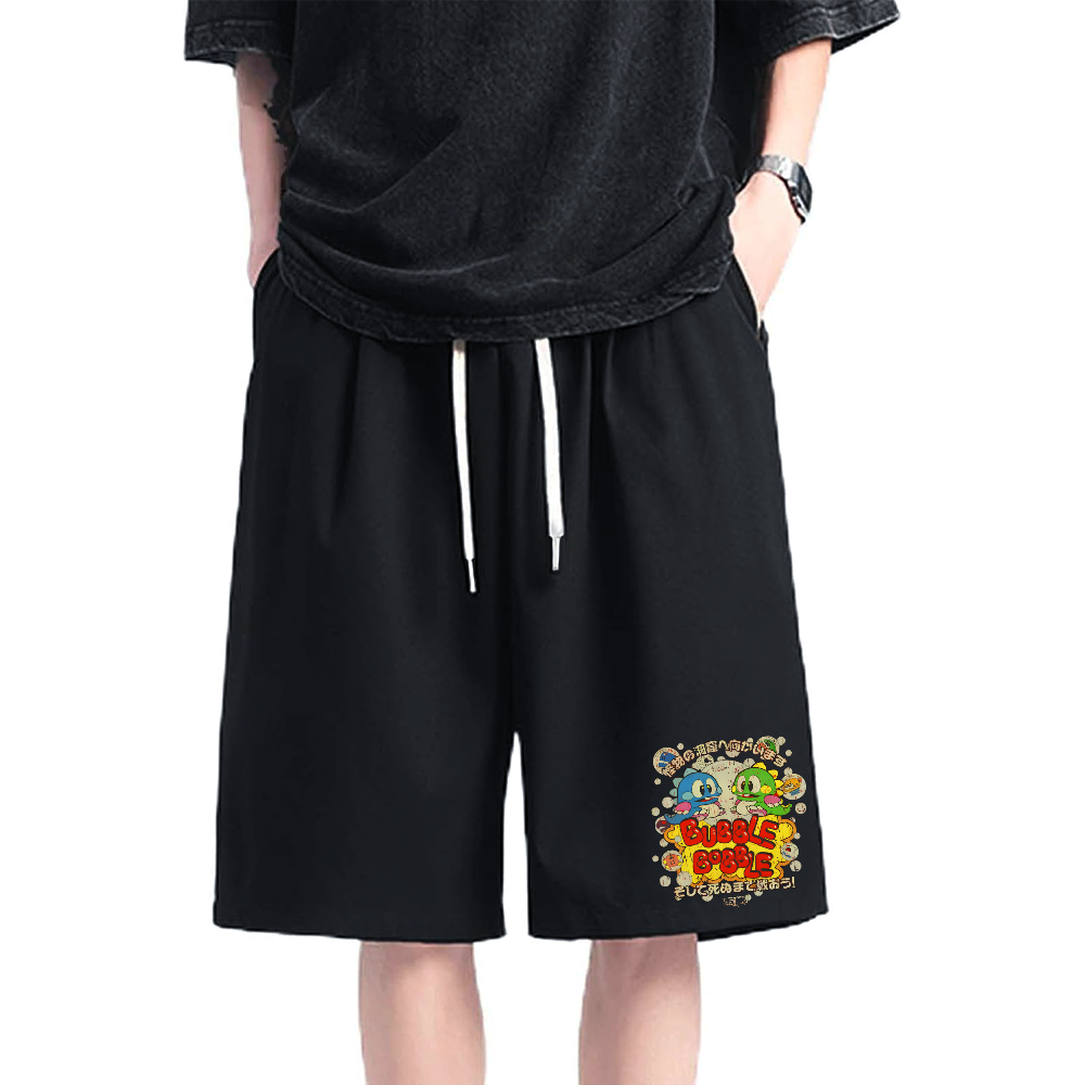 Monster Paradise Japanese Cotton Casual Shorts