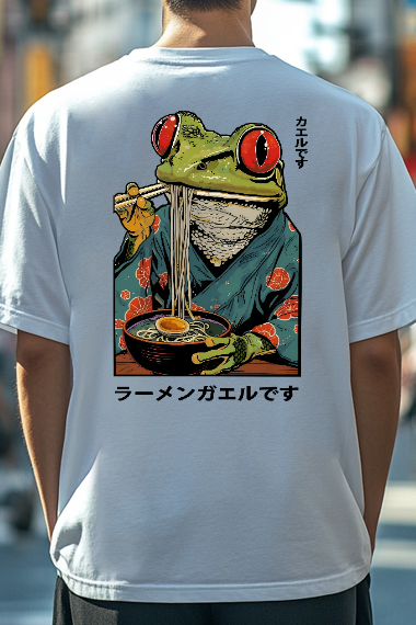 Frog Ramen Japanese Style Classic Tee