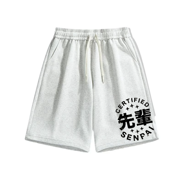 Japanese Senpai  Senior Cotton Casual Shorts