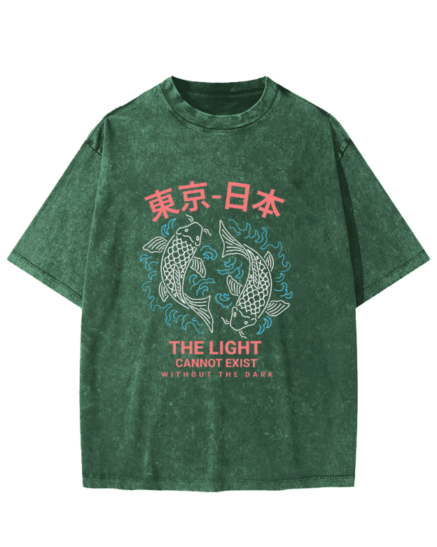 Japan Tokyo Carp Vintage Washed T-shirt