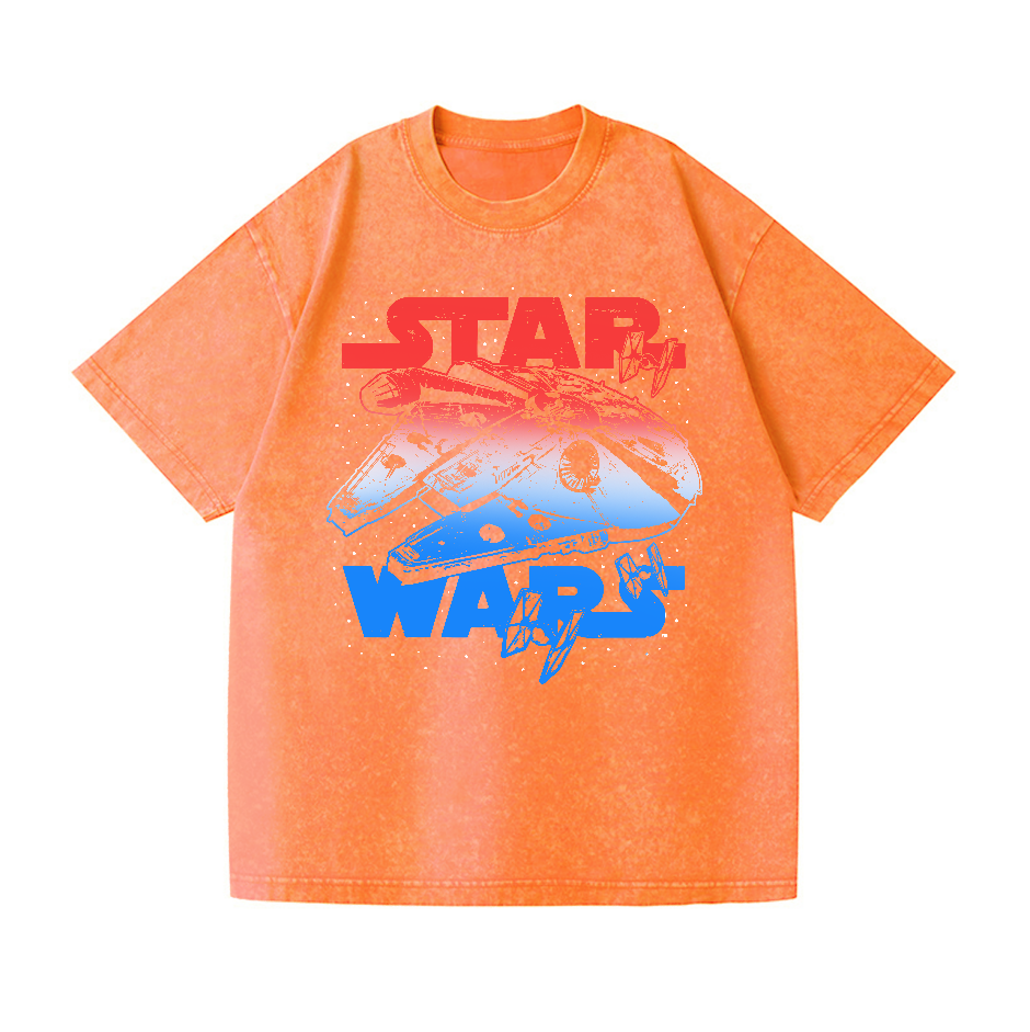 Star Wars Vintage Wash Japanese Design T-Shirt