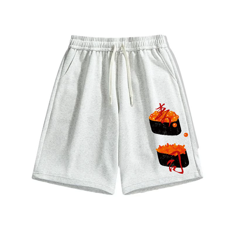 Salmon roe sushi Cotton Casual Shorts