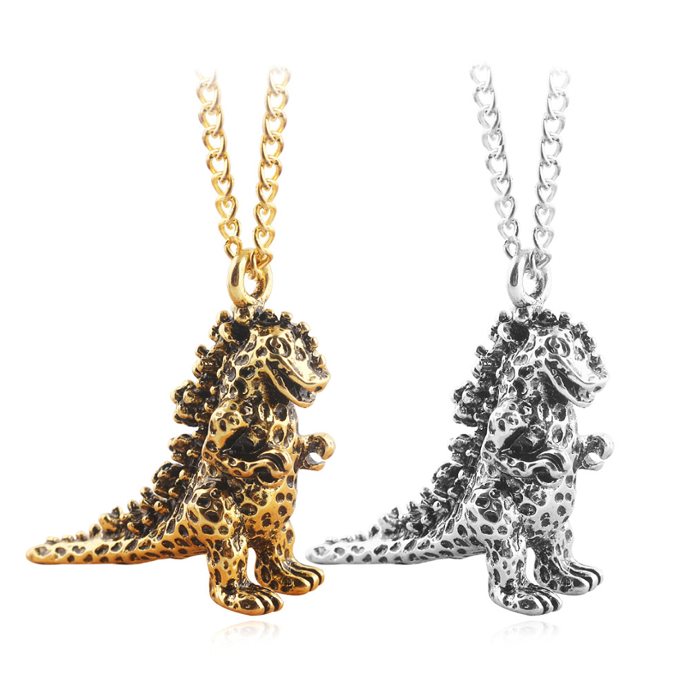 Godzilla Necklace Pendant