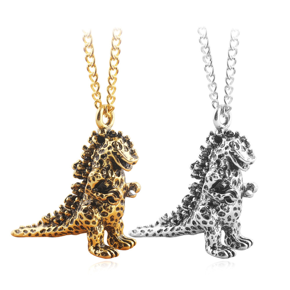 Godzilla Necklace Pendant