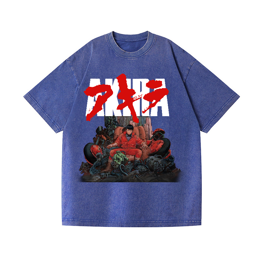 Akira Vintage Wash Japanese Design T-Shirt