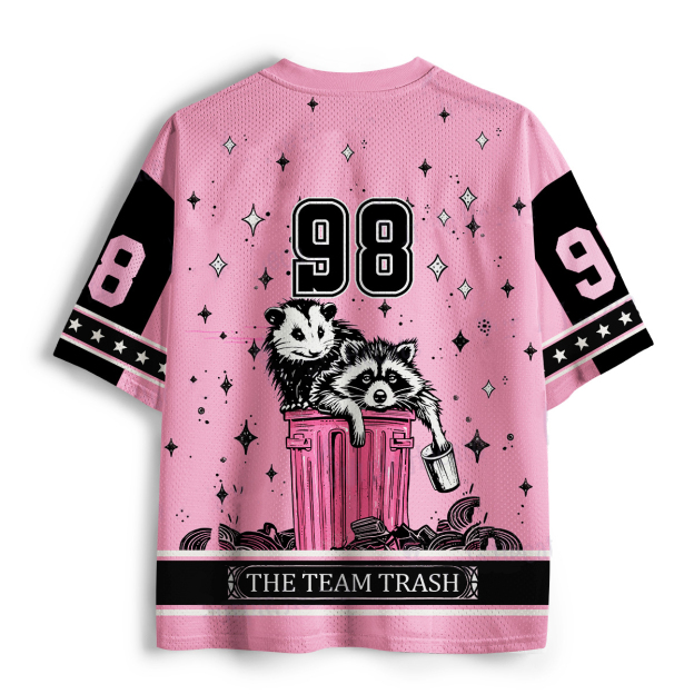 The Team Trash Raccoon & Possum Jersey Shirts