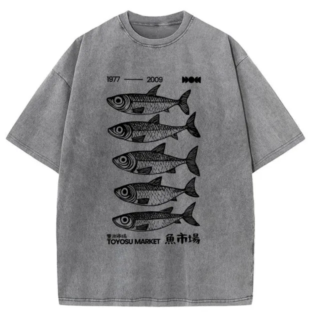 Tokyo Fish Market Washed T-Shirt