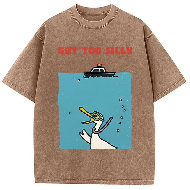 Diving Goose Washed T-Shirt