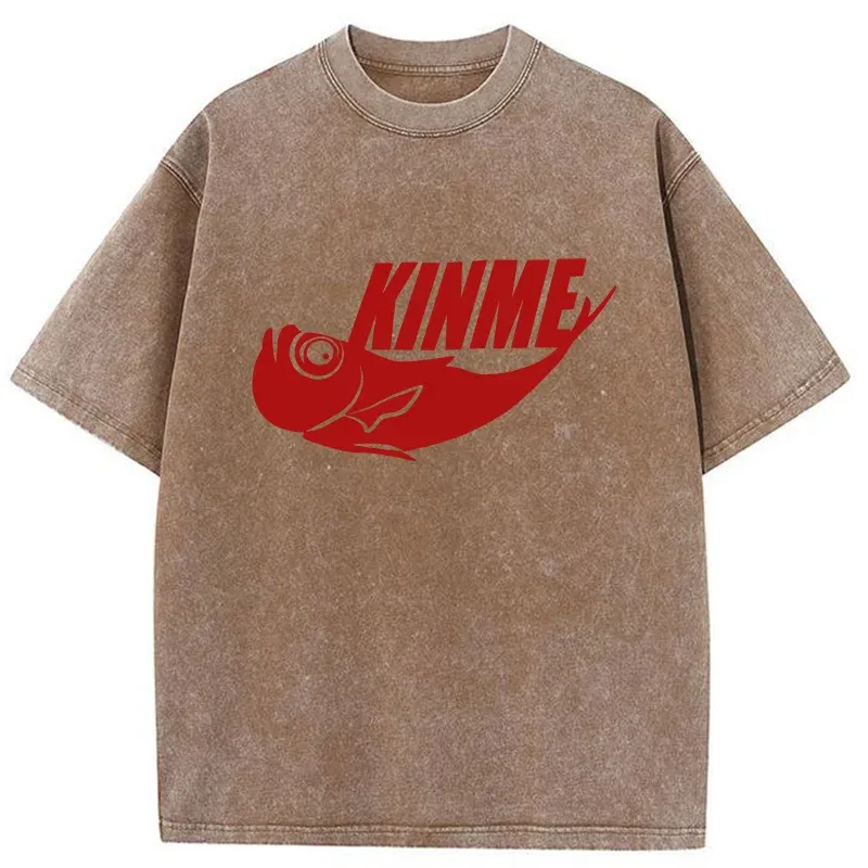 Kinme Fish Japan Washed T-Shirt
