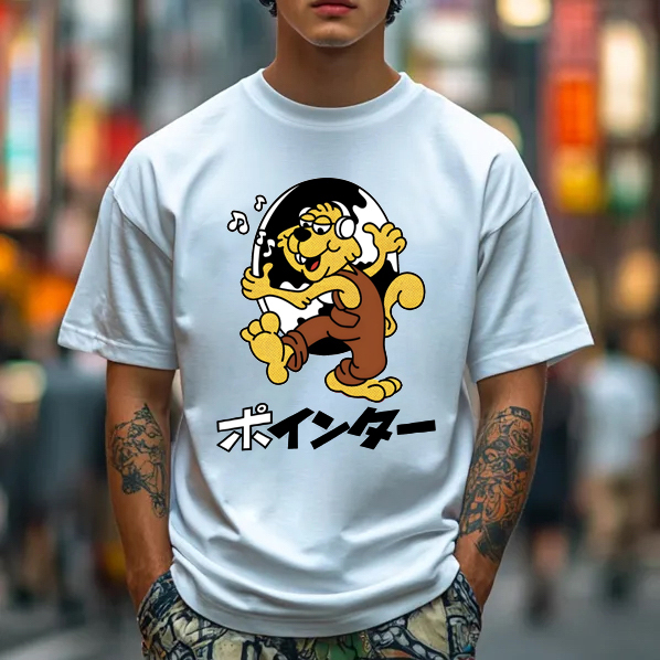 Japanese Shinkansen Poster Washed T-Shirt