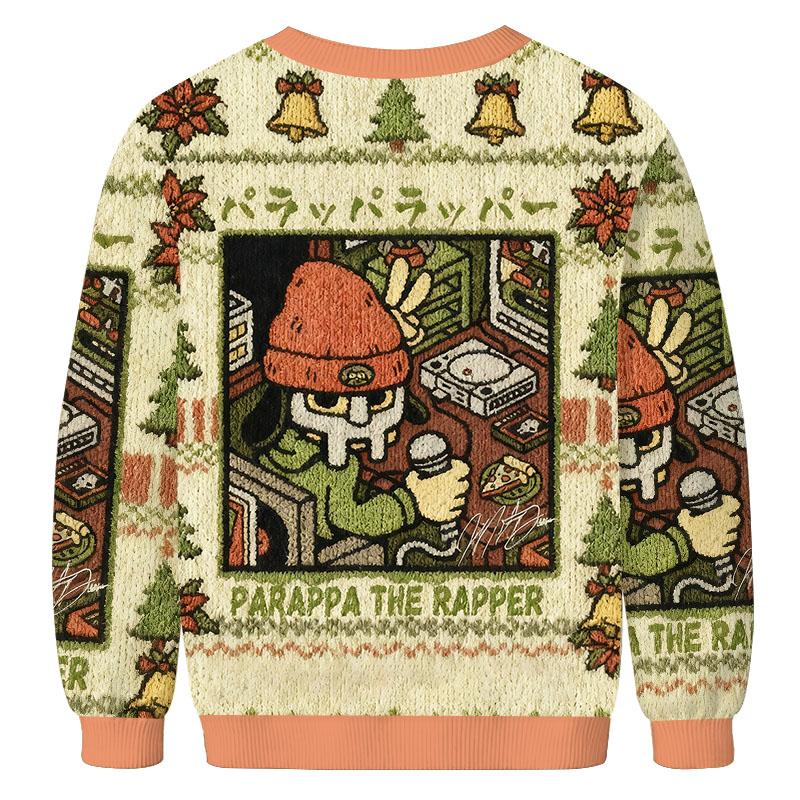 Unisex PaRappa the Rapper MF DOOM Christmas Ugly Sweatshirt