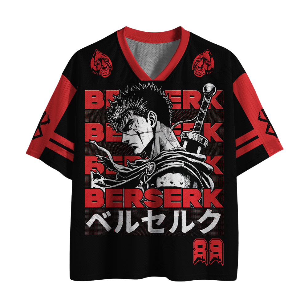 Black Swordsman Jersey Shirts