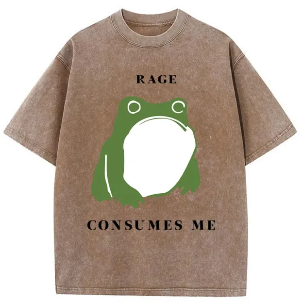 Rage Consumes Me Washed T-Shirt