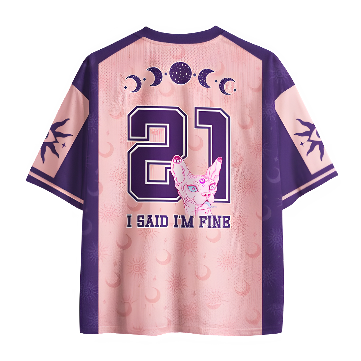 I Said I'm Fine Mesh Jersey