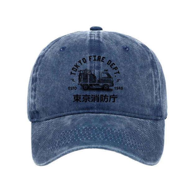  Tokyo Fire Dept Washed Cap