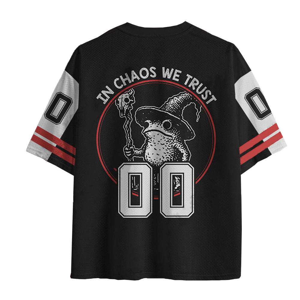 In Chaos We Trust Jersey Shirts