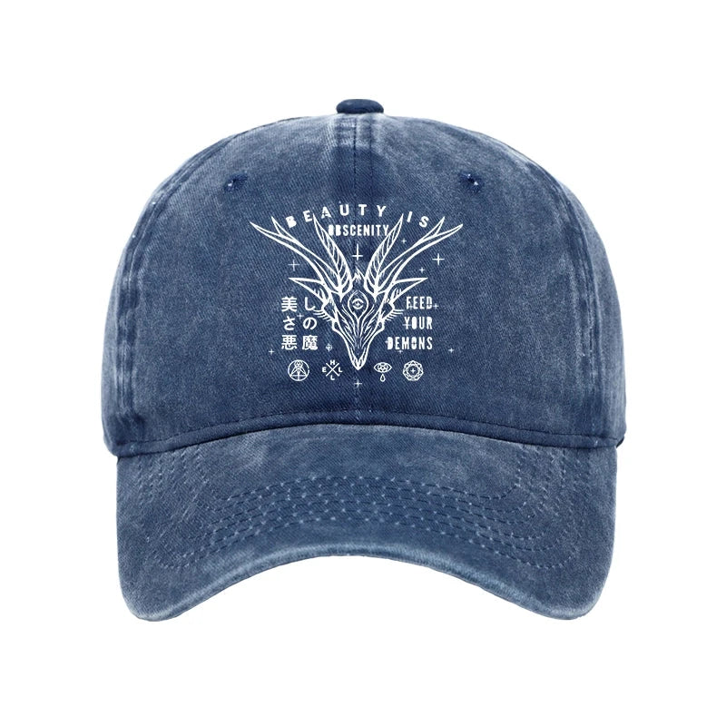  Beautiful Devil Japanese Washed Cap