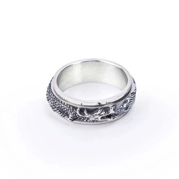 Vintage Dragon Japanese Ring