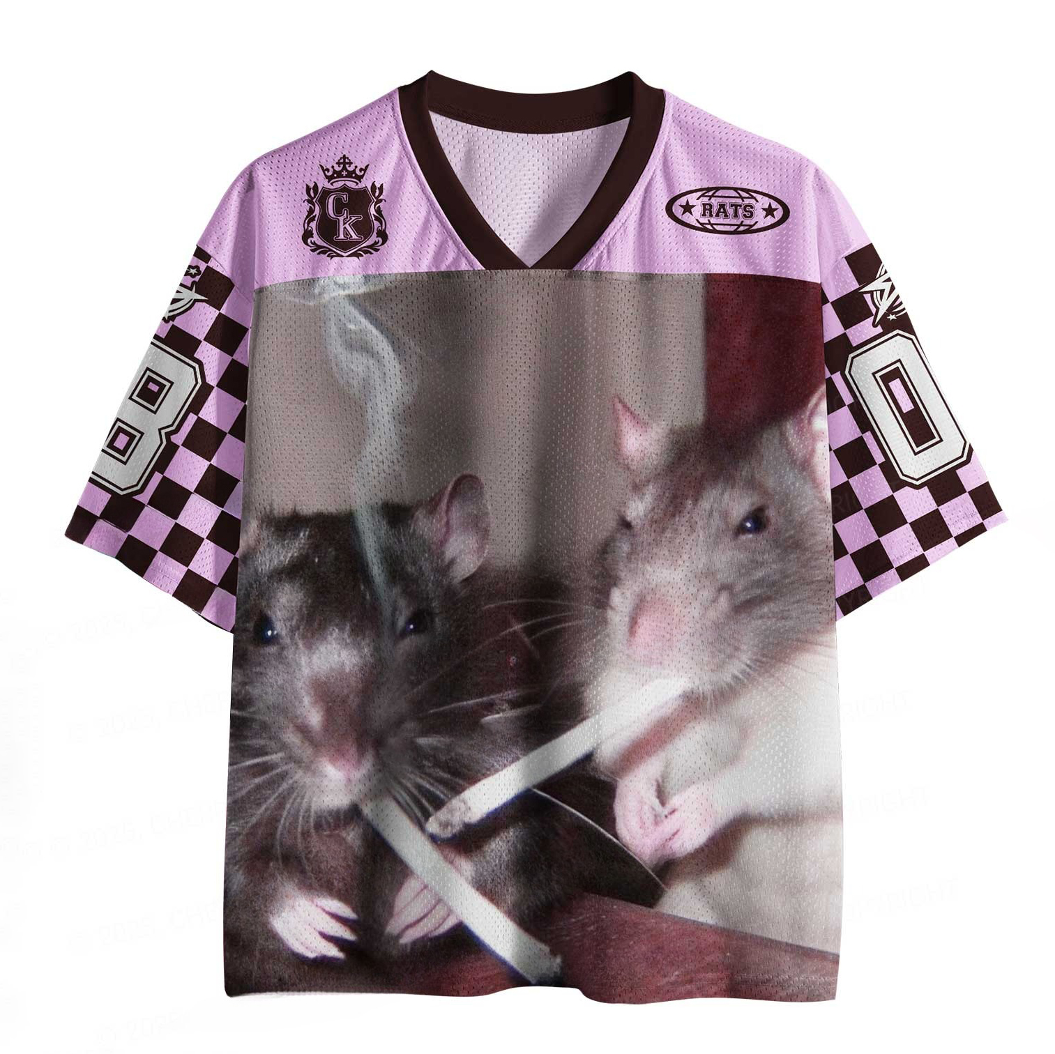 Custom Smoking Rats Y2K Sport Jersey Shirts