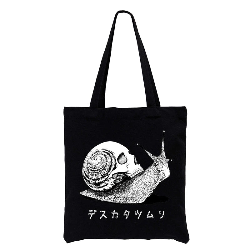  Death Snail Manga Tote Bag