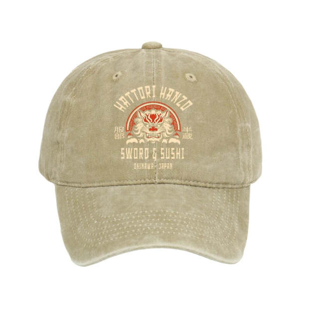 Hattori Hanzo Sword Washed Cap