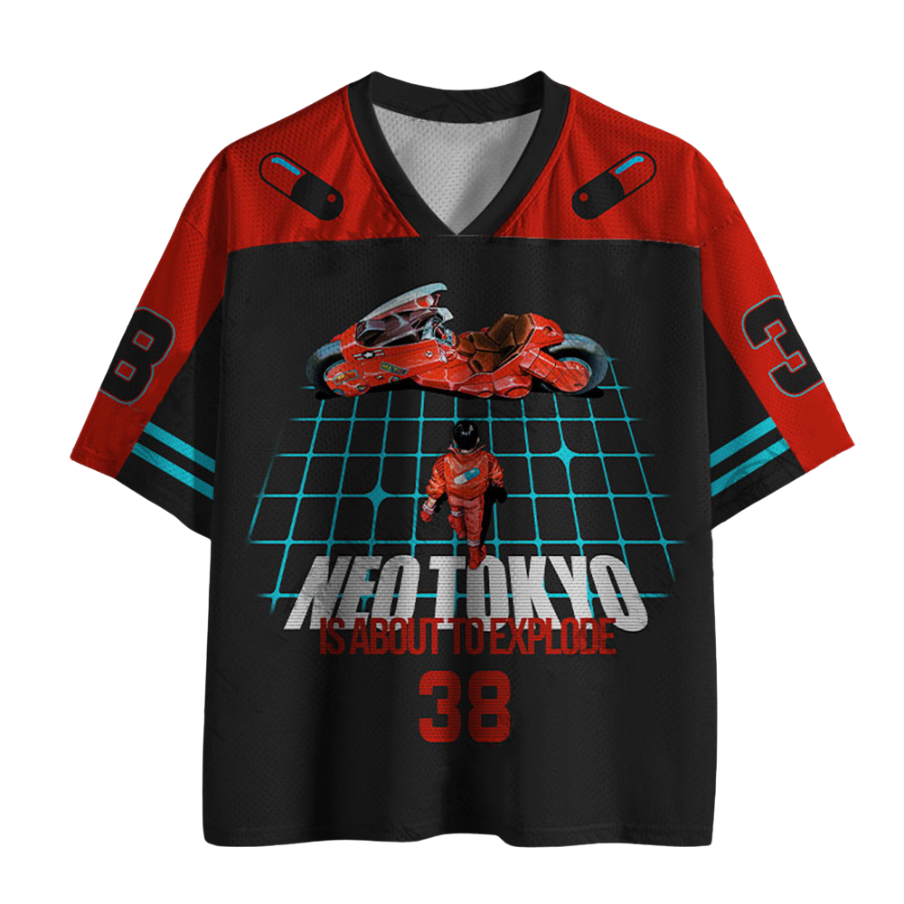 The Future is not a Straight Line Printed Jersey Shirts