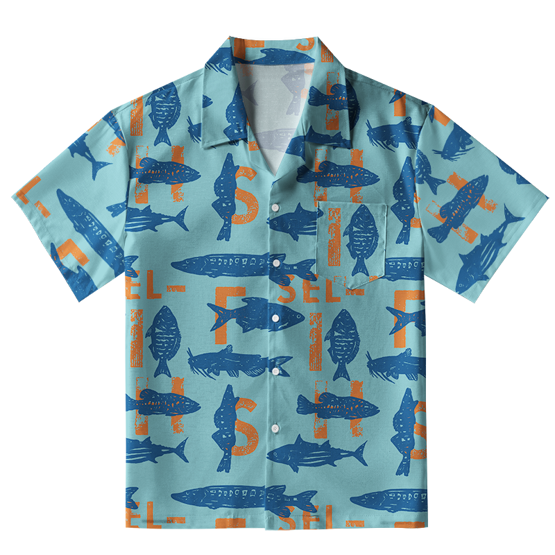  Different Types Of Fish Aloha Hawaiian Shirt