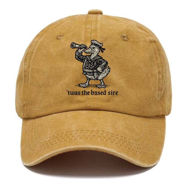 The Based Sire Washed Cap