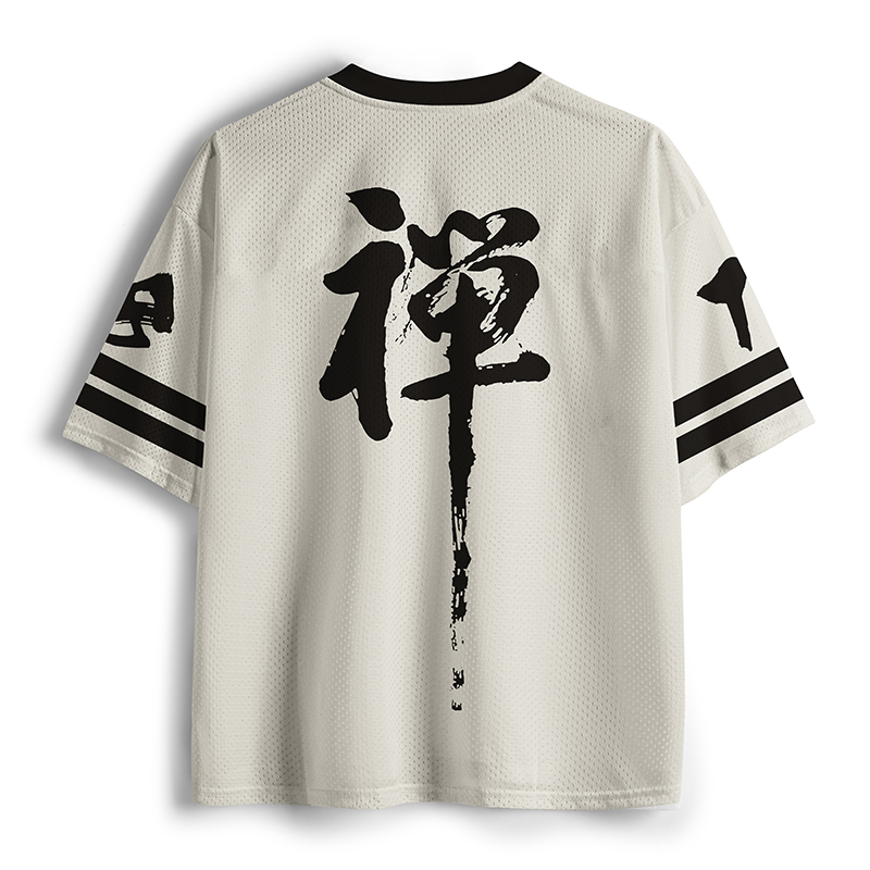 Zen Samurai Cat Jersey Shirts
