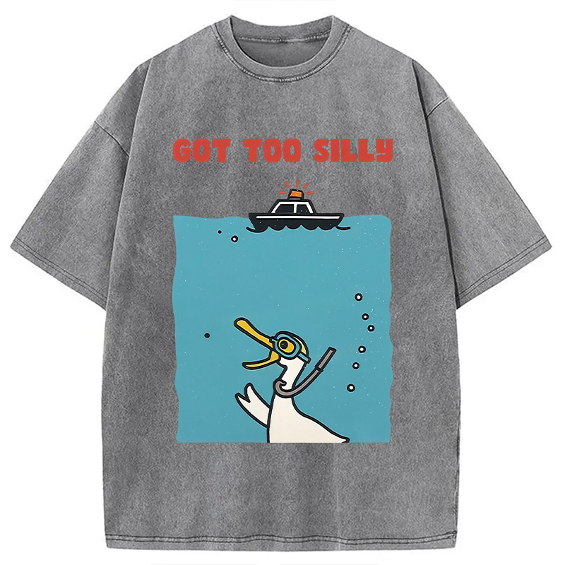 Diving Goose Washed T-Shirt