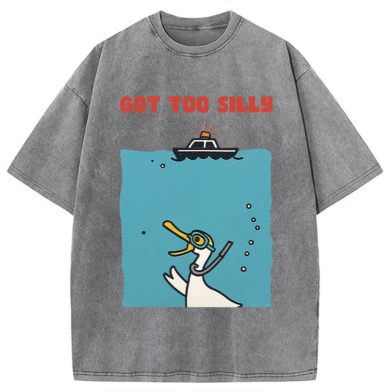Diving Goose Washed T-Shirt