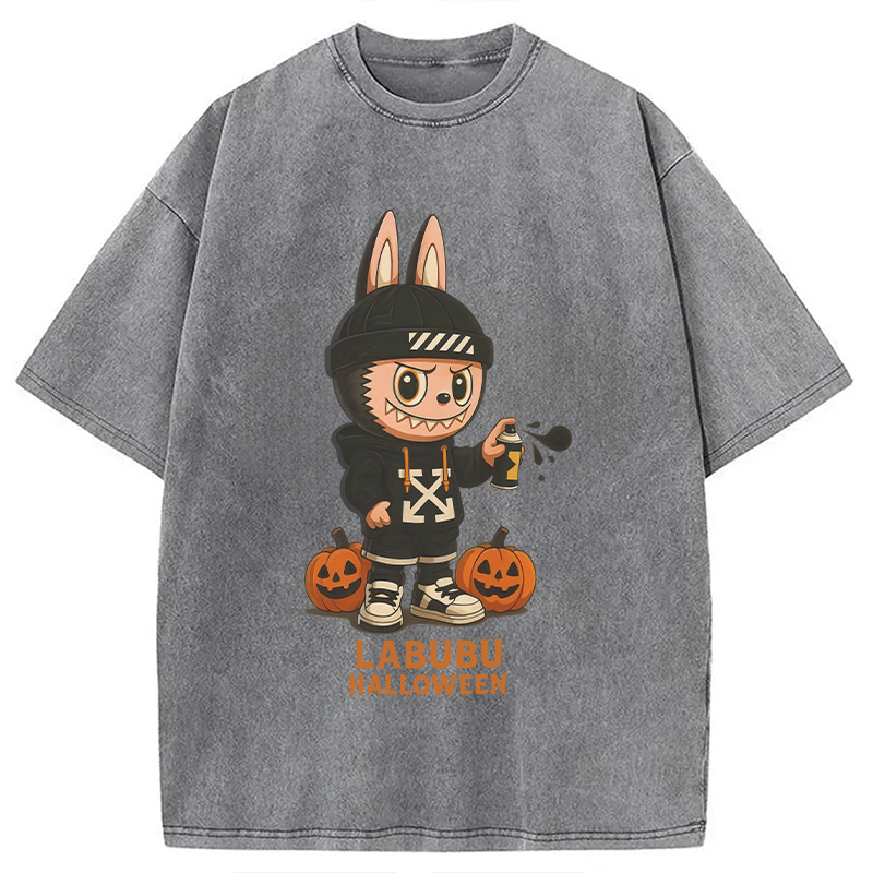 Labubu Halloween Washed T-Shirt