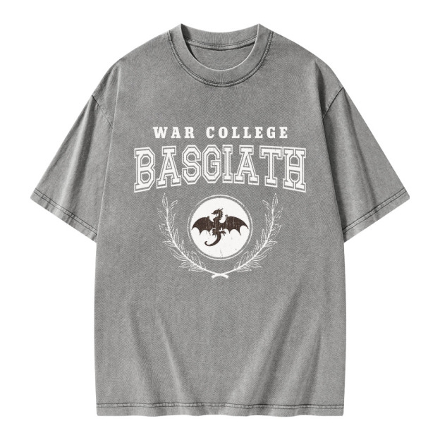 Basgiath War College Unisex Washed T-shirt