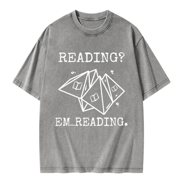 Reading Em...Reading Unisex Washed T-shirt