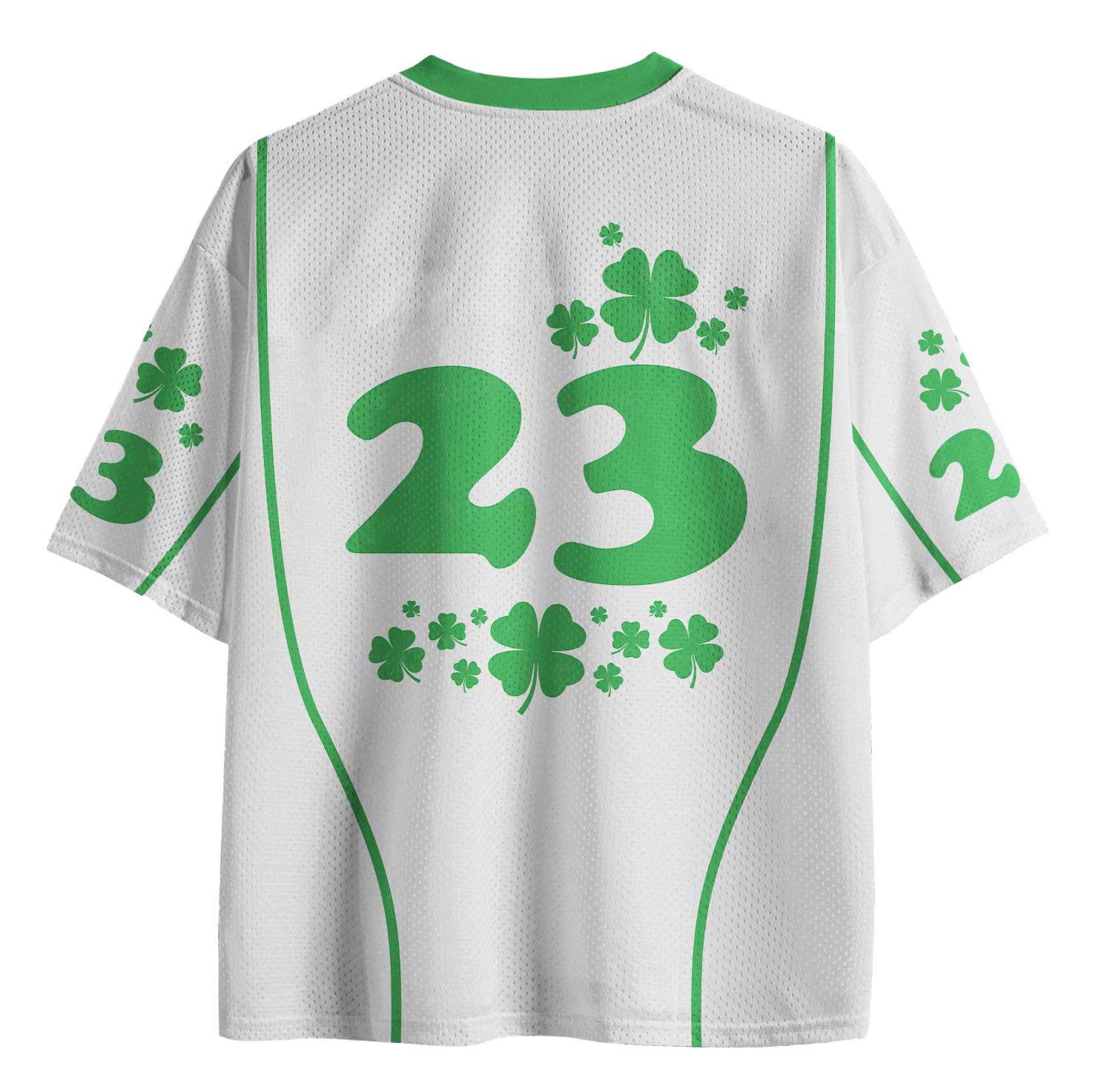 White Dibs On The Ginger St Patricks Y2K Sport Jersey Shirts
